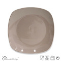 Hot Sale 2016 Square Shape Stoneware Salad Plate